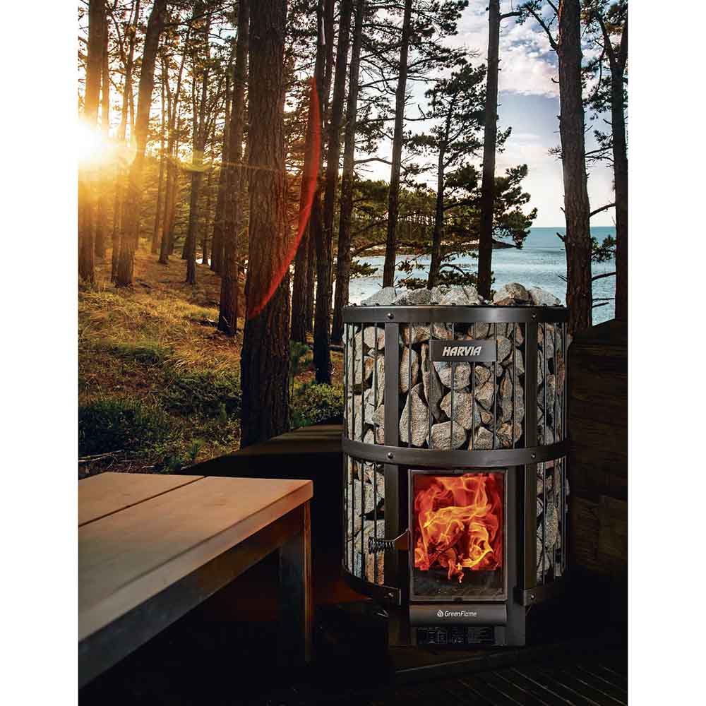 harvia legend240 greenflame 3